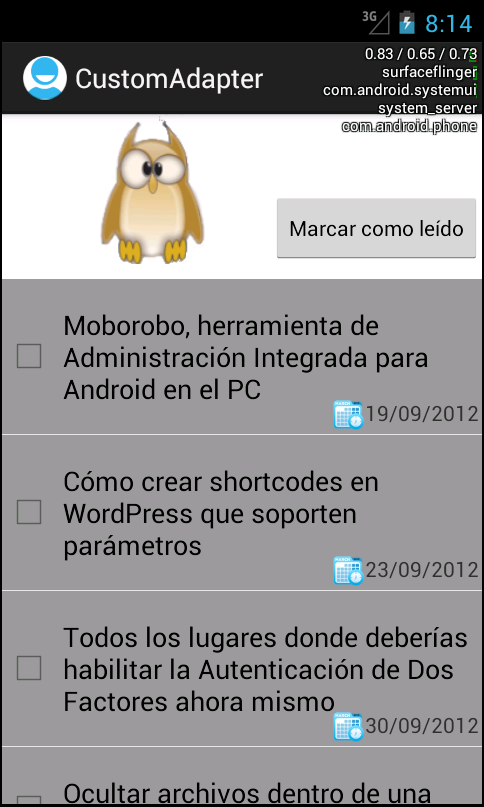 principal adapter android