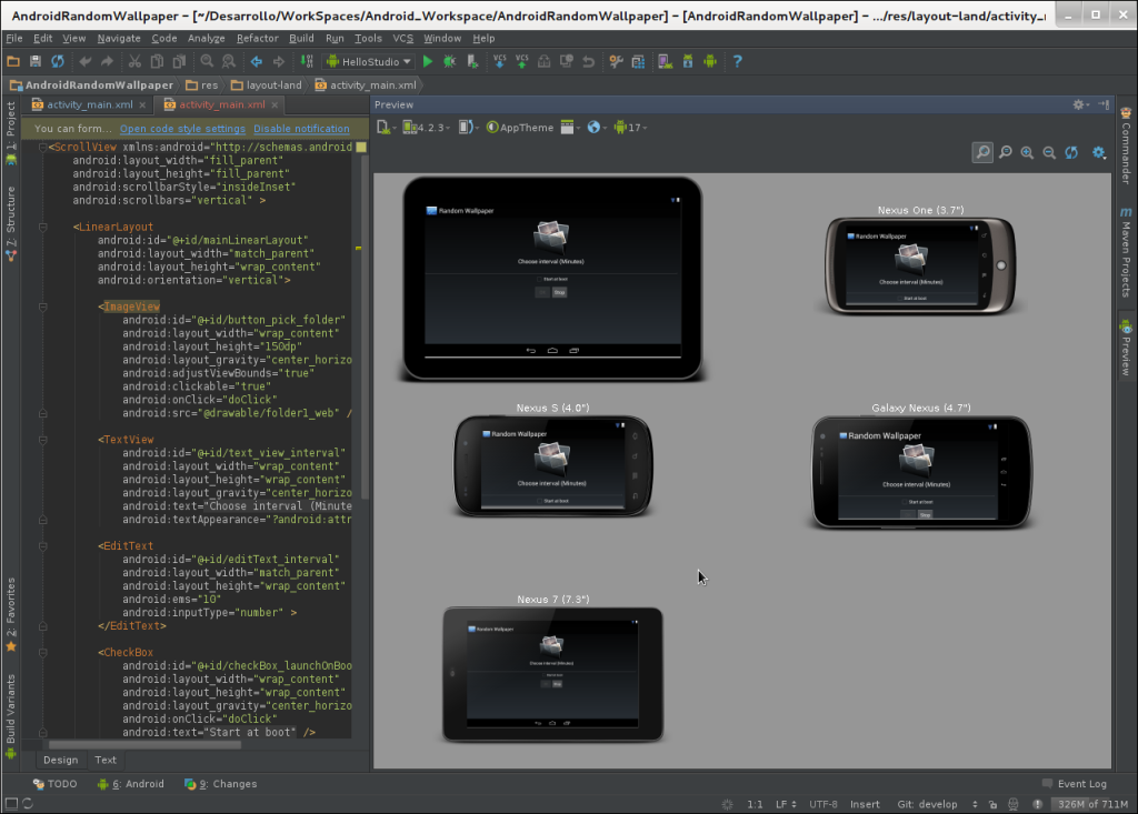 LayoutPreviewAndroidStudio