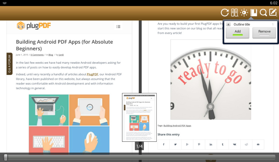 Cómo Programar Un Completo Lector PDF en Android Cómo Programar Un Completo Lector PDF en Android